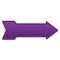 Signmission Purple Arrow Decal Funny Home Decor 36in Wide D-A-12-999654 - alternate 1